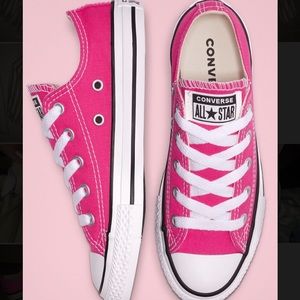 Hot pink converse